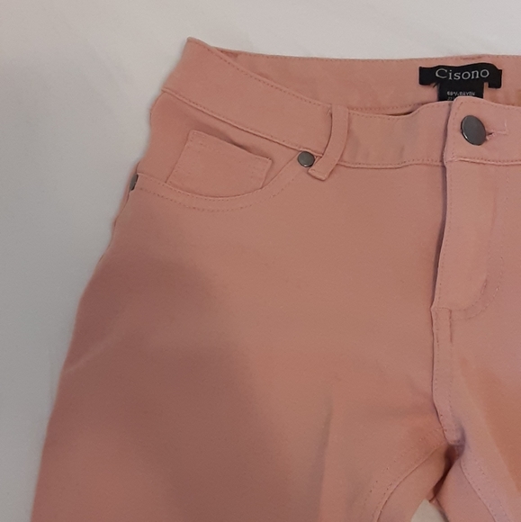 Pink Mid Cut Jeans - Picture 6 of 7